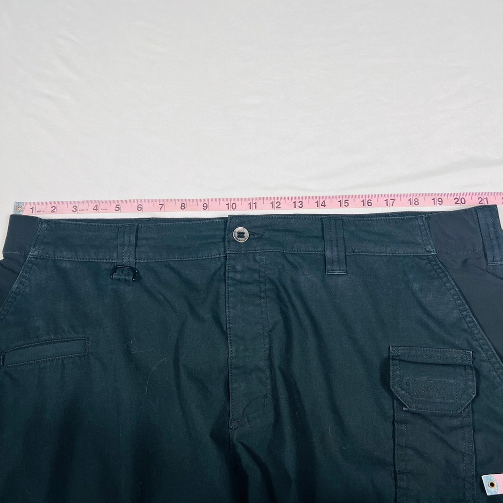 5.11 Tactical Mens Apex Cargo Pants Black Waist 42 Outdoor Work 25 Inseam Hemmed - Picture 6 of 7